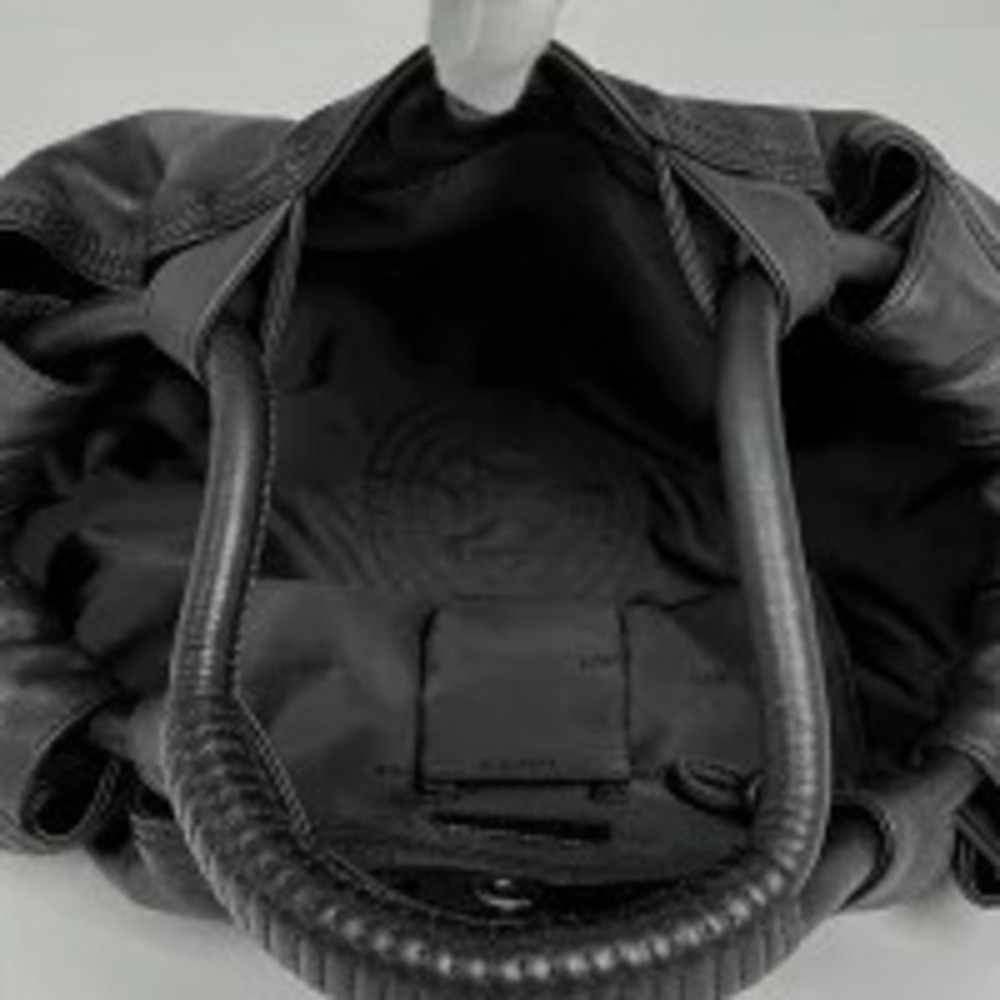 Loewe Nappa Aire Anagram Handbag Leather Black - Picture 7 of 7
